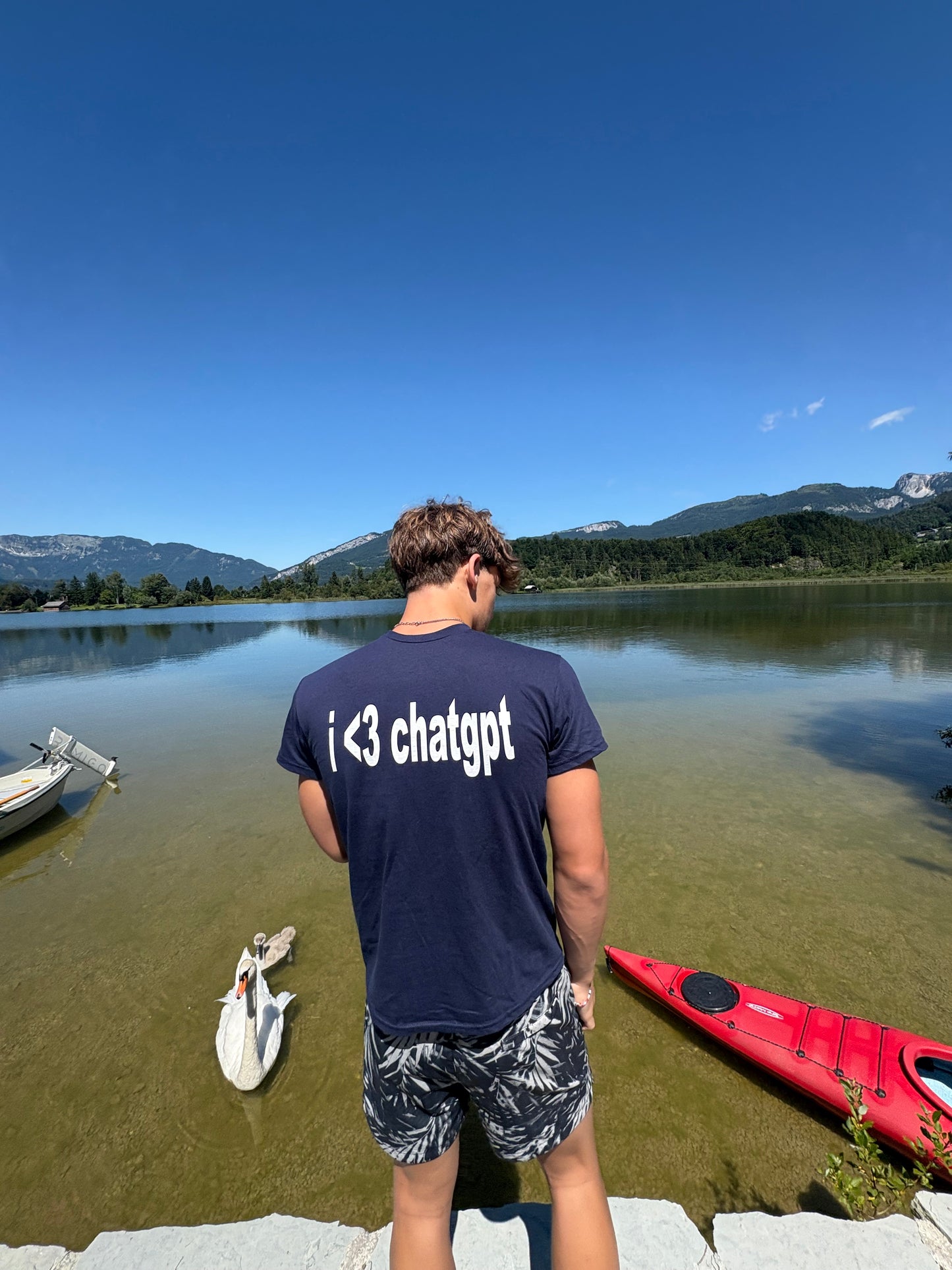 Fuck All The Norms — “i <3 chatgpt” Statement Tee